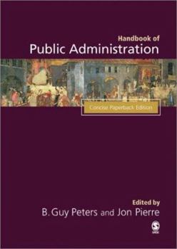 Paperback Handbook of Public Administration: Concise Paperback Edition Book