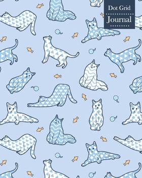 Dot Grid Journal: Notebook Planner with Unique Cat Themed Cover Design