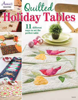 Paperback Quilted Holiday Tables Book