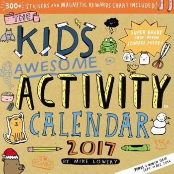 Calendar The Kid's Awesome Activity Wall Calendar Book
