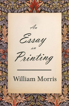 Paperback An Essay on Printing Book