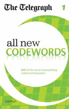 Paperback The Telegraph: All New Codewords 1 (The Telegraph Puzzle Books) Book
