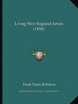 Paperback Living New England Artists (1888) Book