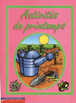 Paperback Activit?s de Printemps [French] Book