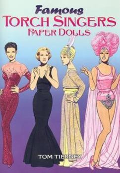 Paperback Famous Torch Singers Paper Dolls Book