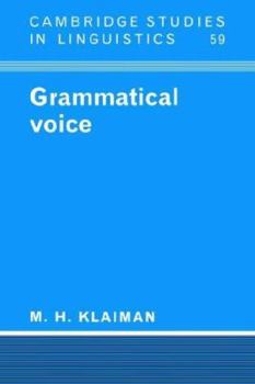 Paperback Grammatical Voice Book