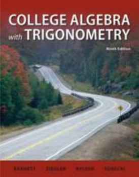 Paperback Student Solutions Manual College Algebra with Trigonometry Book