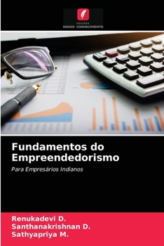 Paperback Fundamentos do Empreendedorismo [Portuguese] Book