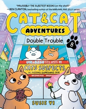 Paperback Cat & Cat Adventures: Double Trouble: A Graphic Novel Book
