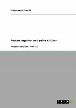 Paperback Roman Ingarden und seine Kritiker [German] Book