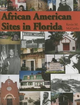 Hardcover African American Sites in Florida Book