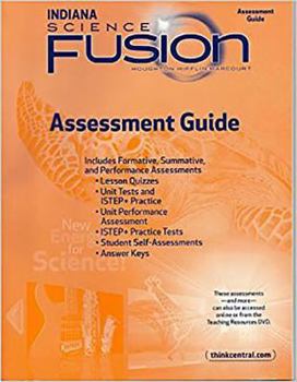 Paperback Houghton Mifflin Harcourt Science Fusion: Assessment Guide Grade 1 Book