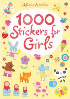 Paperback 1000 Stickers for Girls Book