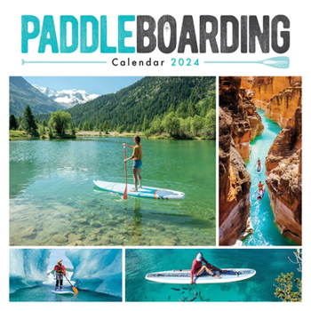 Calendar 2024 Paddleboarding Wall Calendar Book