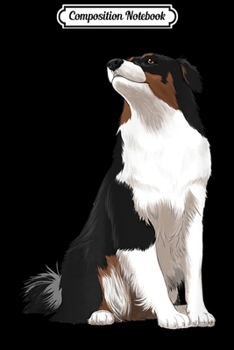 Paperback Composition Notebook: Australian Shepherd Aussie Dog Mom or Dad Gifts Journal/Notebook Blank Lined Ruled 6x9 100 Pages Book