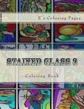 Paperback Stained Glass 3: Coloring Book
