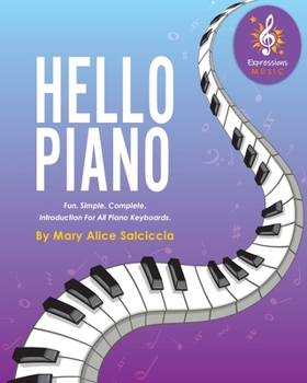 Paperback Hello Piano Book