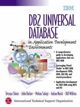 Paperback DB2 Universal Database in Application Environments Book