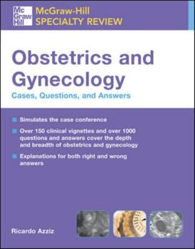 Paperback McGraw-Hill Specialty Review: Obstetrics & Gynecology: Cases, Questions, and Answers Book