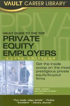 Paperback Vault Guide to the Top Private Equity Employers Book