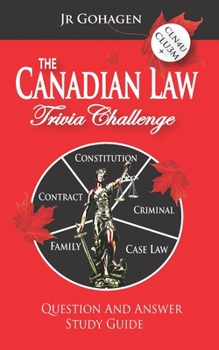 Paperback Canadian Law Trivia Challenge Question and Answer Book