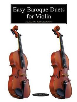 Paperback Easy Baroque Duets for Violin Book