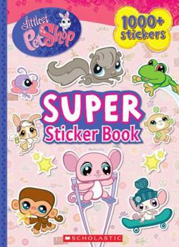 Paperback Littlest Pet Shop: Super Sticker Book