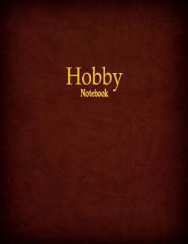 Hobby Notebook : 1/5 Inch Cross Grid Graph Ruled, 120 Pages, 8. 5 X 11