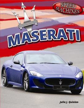 Library Binding Maserati (Speed Machines) Book