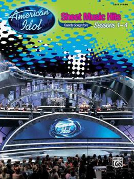 Paperback American Idol Sheet Music Hits, Seasons 1-4: Easy Piano Book