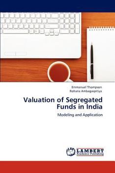 Paperback Valuation of Segregated Funds in India Book