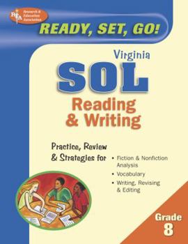 Paperback Virginia SOL Reading & Writing: grade 8 Book