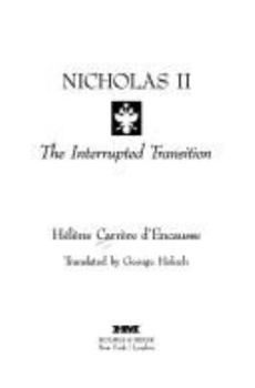 Hardcover Nicholas II Book