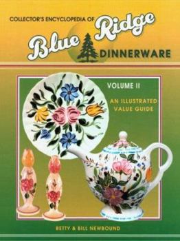 Hardcover Collector's Encyclopedia of Blue Ridge Dinnerware Book