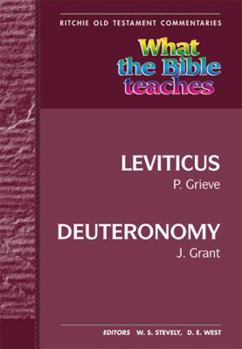 Paperback What the Bible Teaches - Leviticus Deuteronomy: Wtbt Vol 10 OT Leviticus Deuteronomy Book