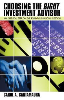 Paperback Choosing the Right Investment Advisor Book