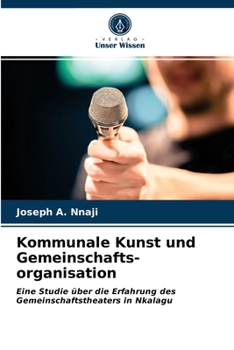 Paperback Kommunale Kunst und Gemeinschafts- organisation [German] Book