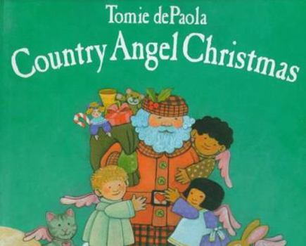 Hardcover Country Angel Christmas Book