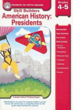 Paperback American History: Presidents: Grade 4-5 Book