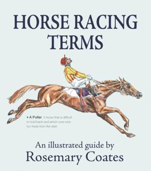 Hardcover Horse Racing Terms: An Illustrated Guide Book