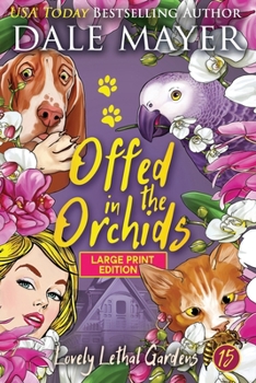 Paperback Offed in the Orchids [Large Print] Book