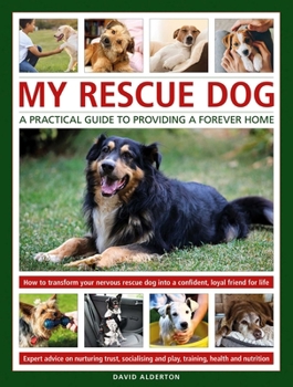 Hardcover My Rescue Dog Book