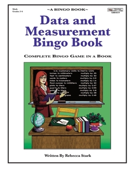 Paperback Data and Measurement Bingo Book: Complete Bingo Game In A Book