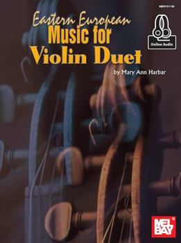 Paperback Eastern European Music for Violin Duet Book