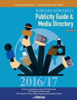 Paperback New York/New Jersey Publicity Guide & Media Directory 2016-17: Connect with the No. 1 Media Market in the World Book