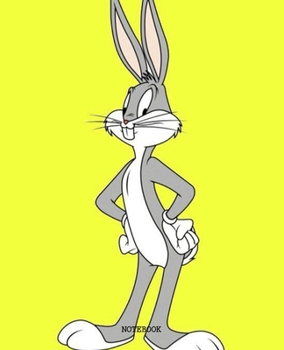 Notebook: Looney Tunes Cartoon Soft Glossy Cover College Ruled Lined Pages Book 7.5 x 9.25 Inches 110 Pages