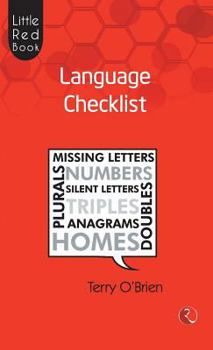 Paperback Little Red Book: Of Language Checklist Book