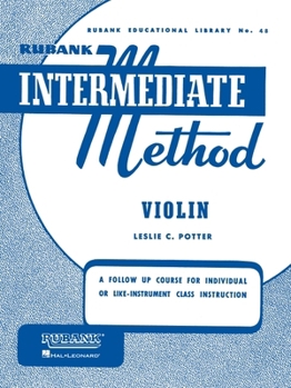 Paperback Rubank Intermediate Method-Violin Book