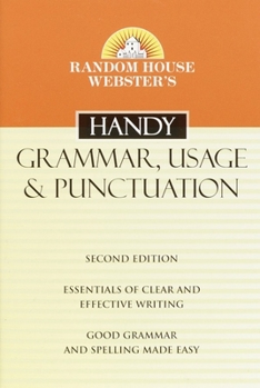Mass Market Paperback Random House Webster's Handy Grammar, Usage, and Punctuation, Second Edition Book