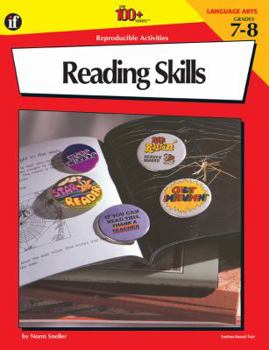 Paperback The 100+ Series Reading Skills, Grades 7-8 Book